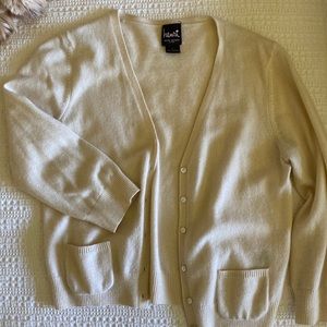 100% cashmere cardigan